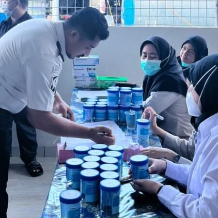 Rutan Palembang Tes Urine WBP dan Pegawai, Seluruh Hasil Negatif Narkoba