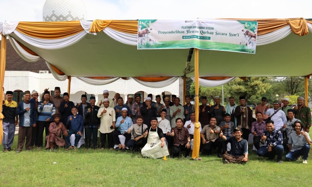 Perkuat Pemahaman Syariat, PTBA Gelar Pelatihan Penyembelihan Hewan Kurban