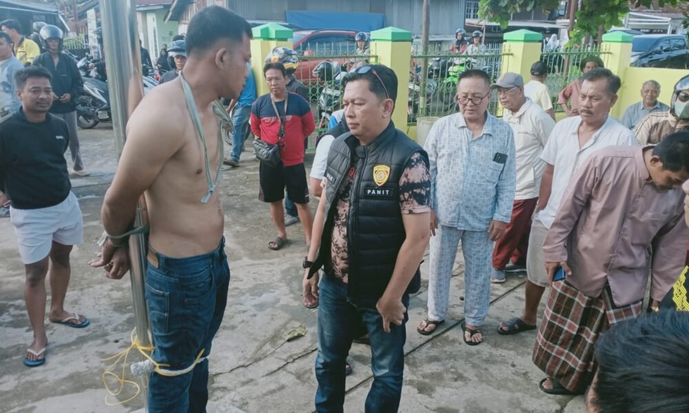 Gerak Cepat Polisi Amankan Terduga Pelaku Pencurian Kotak Amal Masjid di Palembang ⠀