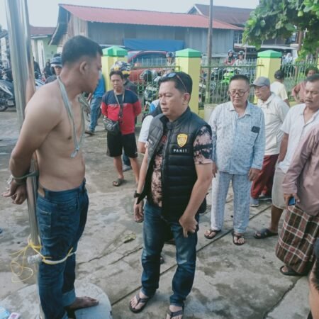 Gerak Cepat Polisi Amankan Terduga Pelaku Pencurian Kotak Amal Masjid di Palembang ⠀