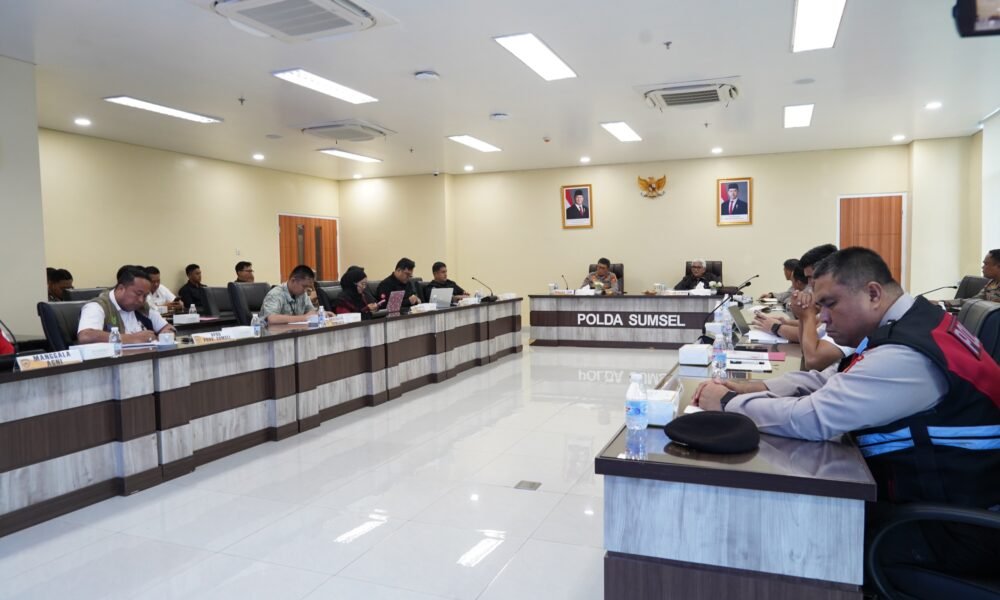 Implementasi Polri Presisi, Polda Sumsel Gandeng Manggala Agni dan Akademisi Bahas Solusi Karhutla