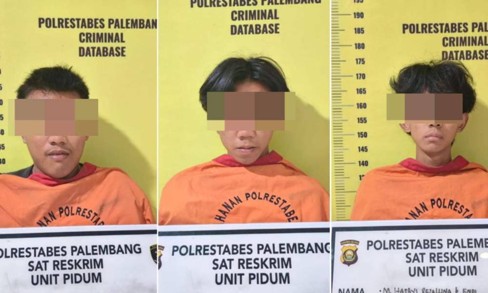 Pidum Polrestabes Palembang Bekuk Komplotan Pencuri Kabel Instalasi Listrik Proyek Bangunan