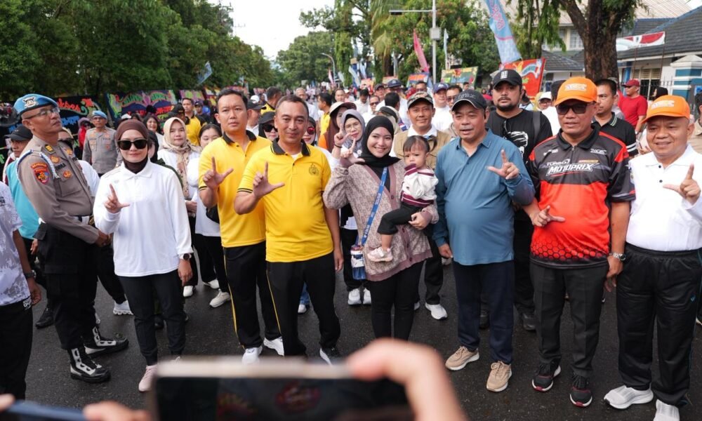 Kapolda Sumsel Resmikan Car Free Day Lahat, Perkuat Sinergi Dukung Program Prioritas Nasional