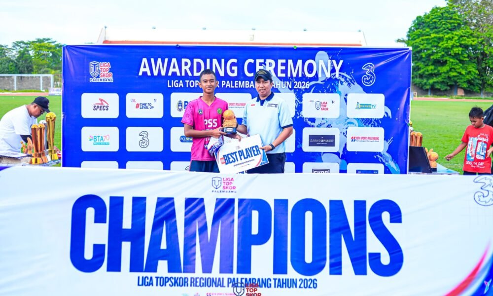 SSB PSS Raih Runner Up Liga Top Skor Regional Palembang 2026, Abqory Sheva Jadi Best Player