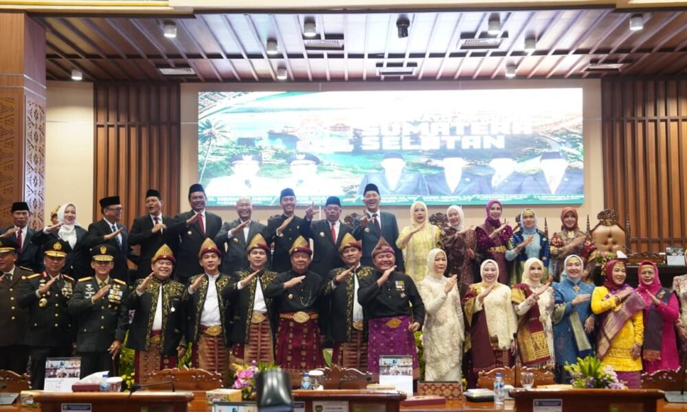 Pangdam II/Sriwijaya Hadiri Rapat Paripurna Istimewa Hari Jadi Ke-80 Provinsi Sumatera Selatan
