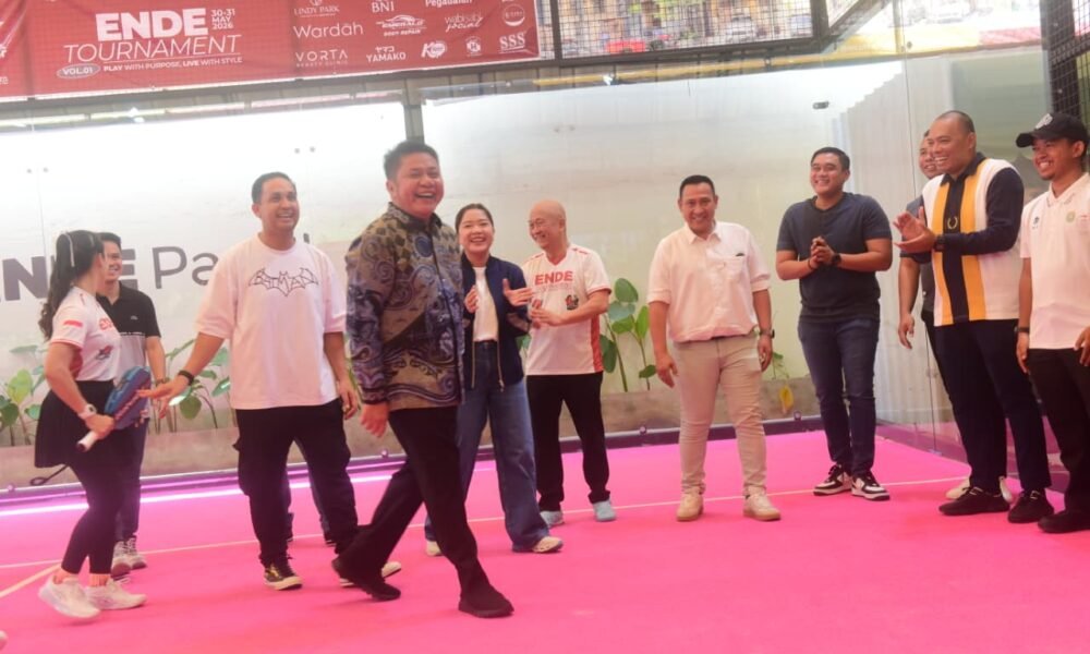 Gubernur Herman Deru Buka Turnamen Padel Ende Vol. 1, Tekankan Sportivitas dan Pererat Silaturahmi