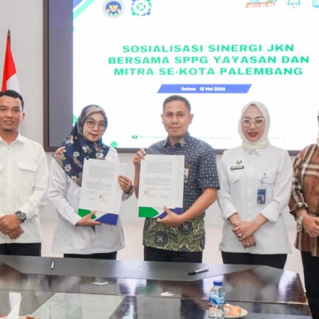 Relawan Program MBG di Palembang Kini Terlindungi JKN