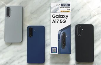 3 pilihan warna Samsung A17 yakni Blue, Grey, dan Black. (Foto: news samsung.com)