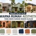 Rekomendasi warna rumah aesthetic yang membuat hunian terlihat lebih elegan, modern, nyaman, dan tetap timeless di berbagai konsep desain rumah. (Foto: ilustrasi/ai)