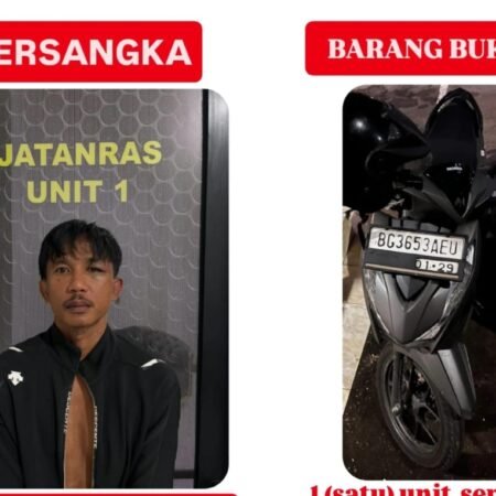 Buron Sejak 2025, Pelaku Curanmor Akhirnya Diringkus Jatanras di Mariana Banyuasin Buron Sejak 2025, Pelaku Curanmor Akhirnya Dibekuk Jatanras Polda Sumsel di Mariana Banyuasin