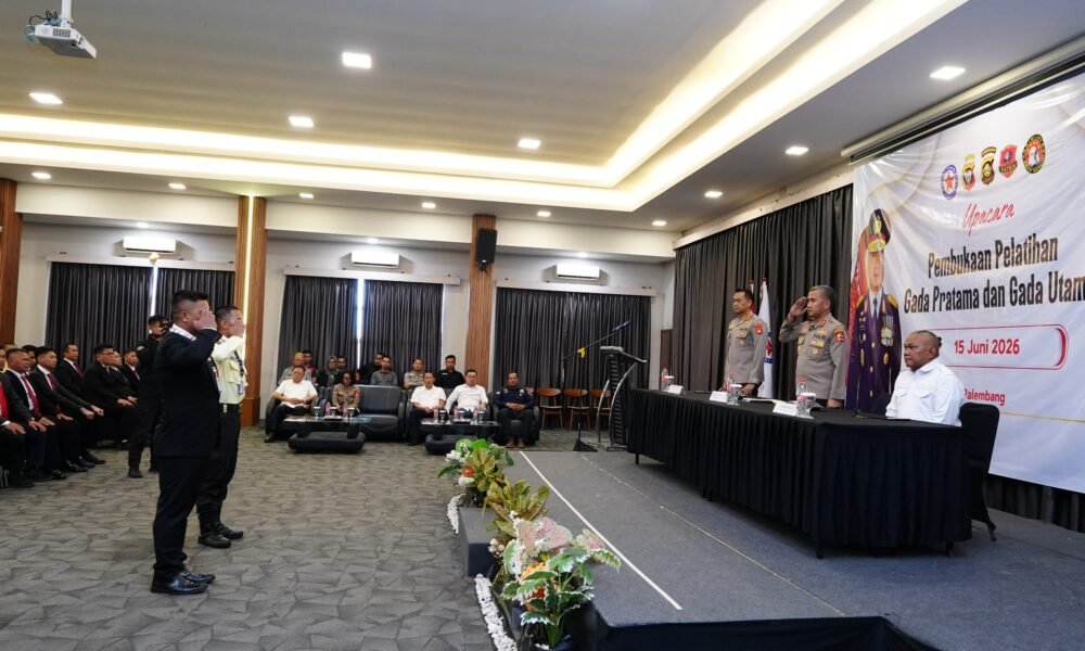 Sinergi Kakorbinmas Polri dan Polda Sumsel Ciptakan Iklim Usaha Kondusif Melalui Pelatihan Garda Utama dan Garda Pratama