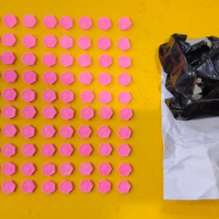 Pengedar Ekstasi Dibekuk di Portal Patok Besi, 100 Butir Pil TMT Siap Edar Gagal Beredar