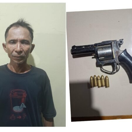 Pemilik Senpi Rakitan di OKU Timur Ditangkap, Polisi Amankan Revolver dan Peluru Tajam