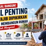 5 Hal Penting yang Wajib Dipikirkan Sebelum Membangun Rumah agar Tidak Menyesal. (Foto: istimewa)