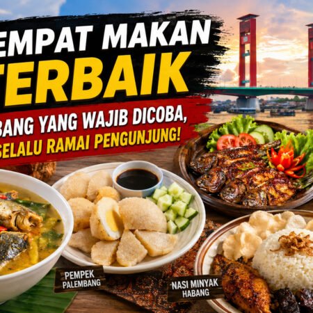 Beragam pilihan tempat makan terbaik di Palembang menawarkan pengalaman kuliner yang berbeda-beda. (Foto: Ilustrasi)