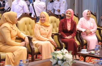 Ketua DWP Kota Palembang Hadiri Pengukuhan BKOW Sumsel 2026–2030. (Foto: Yulie/sriwijayaterkini.co)