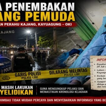 Diduga seorang Pemuda Jadi Korban Penembakan di Kayuagung, Polisi Lakukan Penelusuran Pelaku