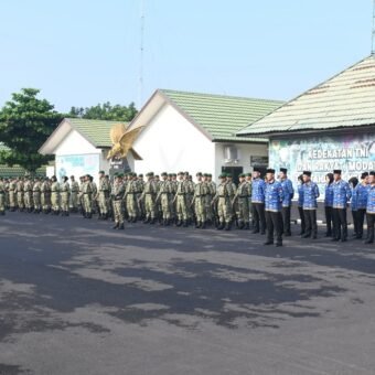 Sayang Anak, Lindungi dan Bangun Masa Depan, Korem 044/Gapo Gelar Upacara Hari Anak Nasional 2026