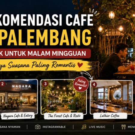 5 Rekomendasi Cafe di Palembang yang Cocok untuk Malam Mingguan, Nomor 3 Punya Suasana Paling Romantis. (Foto: ilustrasi)