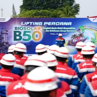 Kilang Pertamina Plaju Mulai Salurkan Biosolar B50 Perdana, Dukung Ketahanan Energi Nasional