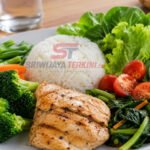 Makan siang dengan sayur-sayuran. (Foto: dok/sriwijayaterkini.co)