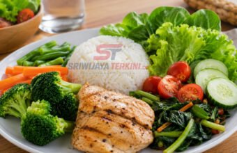 Makan siang dengan sayur-sayuran. (Foto: dok/sriwijayaterkini.co)