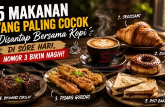 5 Makanan yang Paling Cocok Disantap Bersama Kopi di Sore Hari, Nomor 3 Bikin Nagih.(Foto: Dok sriwijayaterkini.co)