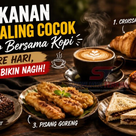 5 Makanan yang Paling Cocok Disantap Bersama Kopi di Sore Hari, Nomor 3 Bikin Nagih! 5 Makanan yang Paling Cocok Disantap Bersama Kopi di Sore Hari, Nomor 3 Bikin Nagih.(Foto: Dok sriwijayaterkini.co)