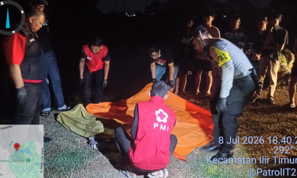 Miris, Remaja di Palembang Tewas Tenggelam di Danau Golf saat Cari Remis. (Foto: istimewa)