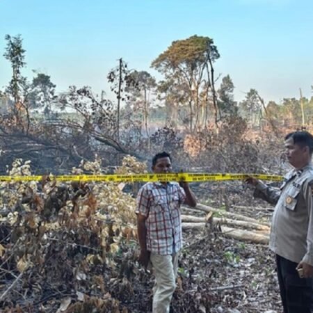 Polisi Amankan Pelaku Pembakaran Lahan di Musi Rawas, Enam Karhutla Terjadi Selama Juli 2026