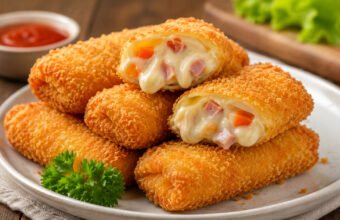 Risol Mayo Lumer rasanya yang gurih, renyah, dan bikin ketagihan. (Foto: Istimewa)