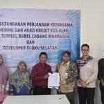 Bank Sumsel Babel Cabang Muaradua Perkuat Sinergi dengan Pengembang Perumahan