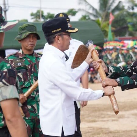 Kasdam II/Swj Hadiri Pembukaan TMMD ke-129 Kodim 0418/Palembang di Talang Jambe