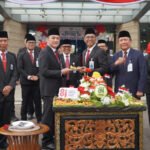 Pangdam II/Swj Hadiri Rangkaian Upacara Detik-Detik Proklamasi HUT ke-81 RI di Griya Agung Palembang