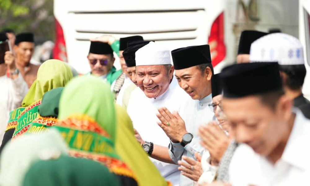 Gubernur Herman Deru Lepas 150 Delegasi PWNU Sumsel Menuju Muktamar Ke-35 NU di Jombang