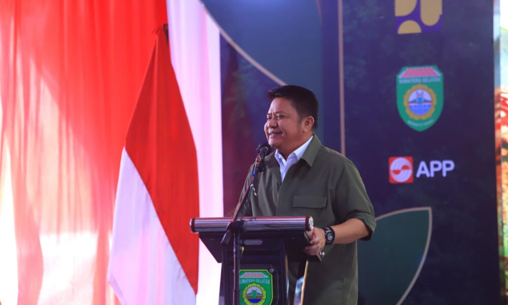 Gubernur Herman Deru Tegaskan Kelestarian Hutan Jadi Kunci Keberlanjutan Sumber Daya Air dan Kehidupan Masyarakat Sumsel