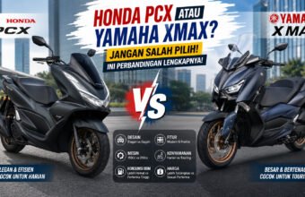 Honda PCX atau Yamaha XMAX? Jangan Salah Pilih, Ini Perbandingan Lengkapnya!