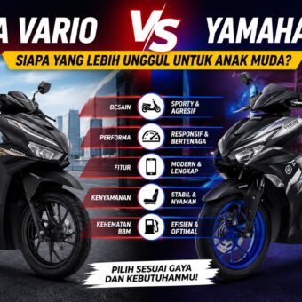 Honda Vario vs Yamaha Aerox, Siapa yang Lebih Unggul untuk Anak Muda?