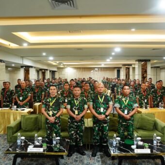 Tingkatkan Efektivitas Teritorial, Kodam II/Swj Buka Kegiatan Pengembangan Kemampuan Komunikasi Apkowil TA 2026