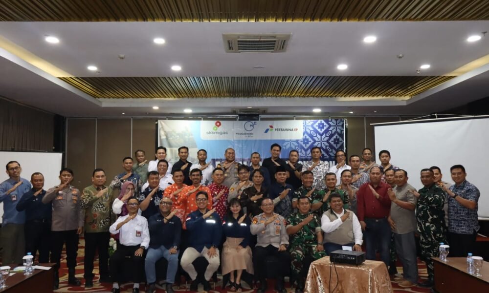 Perkuat Sinergi, SKK Migas dan KKKS Temui Forkopimcam di Jalur Pipa Minyak Bumi