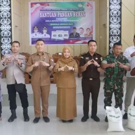 Pemkot Pagaralam Salurkan 513,45 Ton Beras CPP untuk 17.115 Penerima Bantuan Pangan