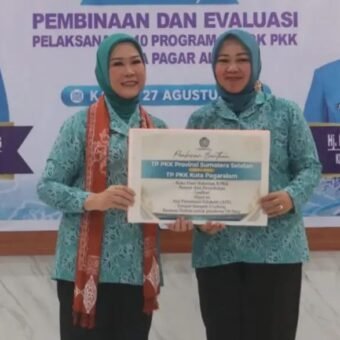 TP PKK Sumsel Monitoring 10 Program Pokok PKK di Kota Pagaralam