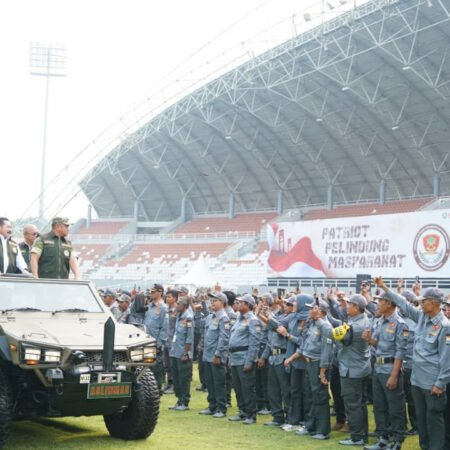 Kasad Maruli Simanjuntak Dikukuhkan sebagai Ketua Pembina ASLINMAS di Palembang