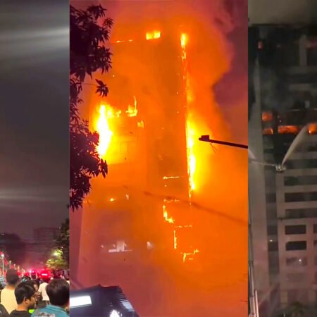 Kebakaran Gedung Bapenda DKI Jakarta, 20 Mobil Damkar dan 100 Personel Dikerahkan