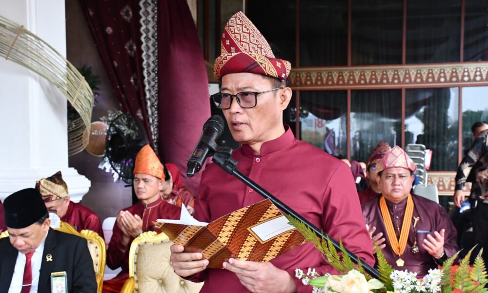 Pimpin Doa HUT ke-81 RI di Griya Agung, Kakanwil Kemenag Sumsel Selipkan Pesan Empati untuk Korban Bencana