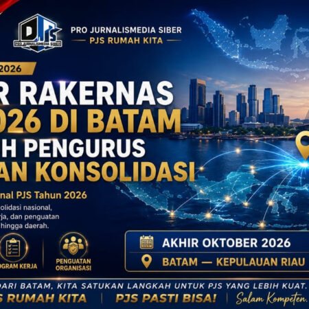 Gelar Rakernas PJS 2026 di Batam, Seluruh Pengurus Serukan Konsolidasi
