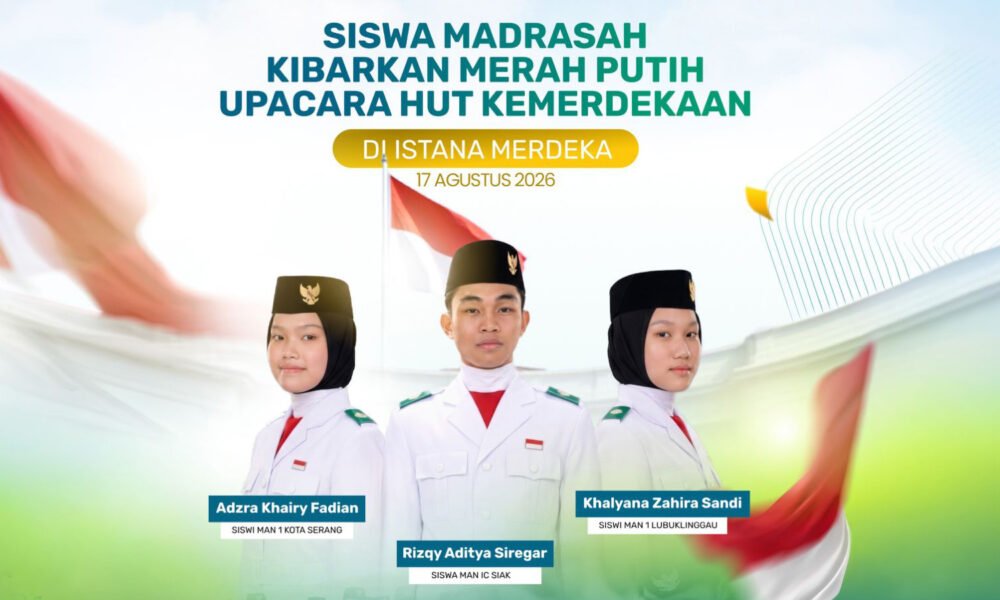 Bawa Nama Daerah ke Istana Merdeka, 3 Siswa Madrasah Terpilih Jadi Paskibraka HUT ke-81 RI