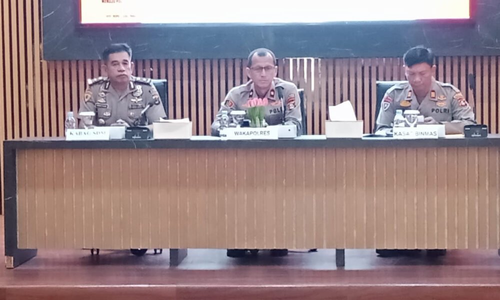Cegah Karhutla, Polres Muba Perkuat Kemampuan Bhabinkamtibmas hingga ke Desa