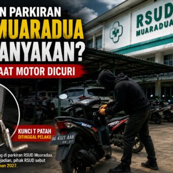 Keamanan Parkiran RSUD Muaradua Dipertanyakan? CCTV Mati Saat Motor Dicuri