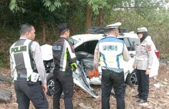 BRAKKK, Tabrakan Maut di Prabumulih, Tiga Penumpang Toyota Calya Tewas, Lima Luka-luka